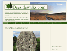 Tablet Screenshot of deesidewalks.com